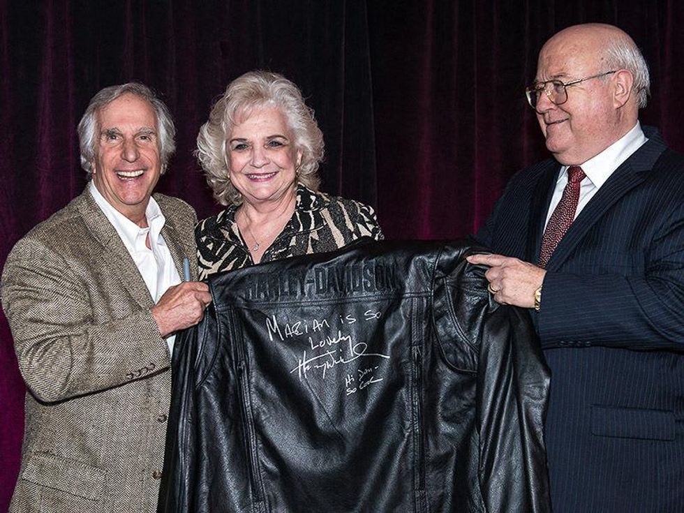 In the Pink of Health VIP party in The Woodlands October 2013 Henry Winkler, left, and Marian and Don Spence