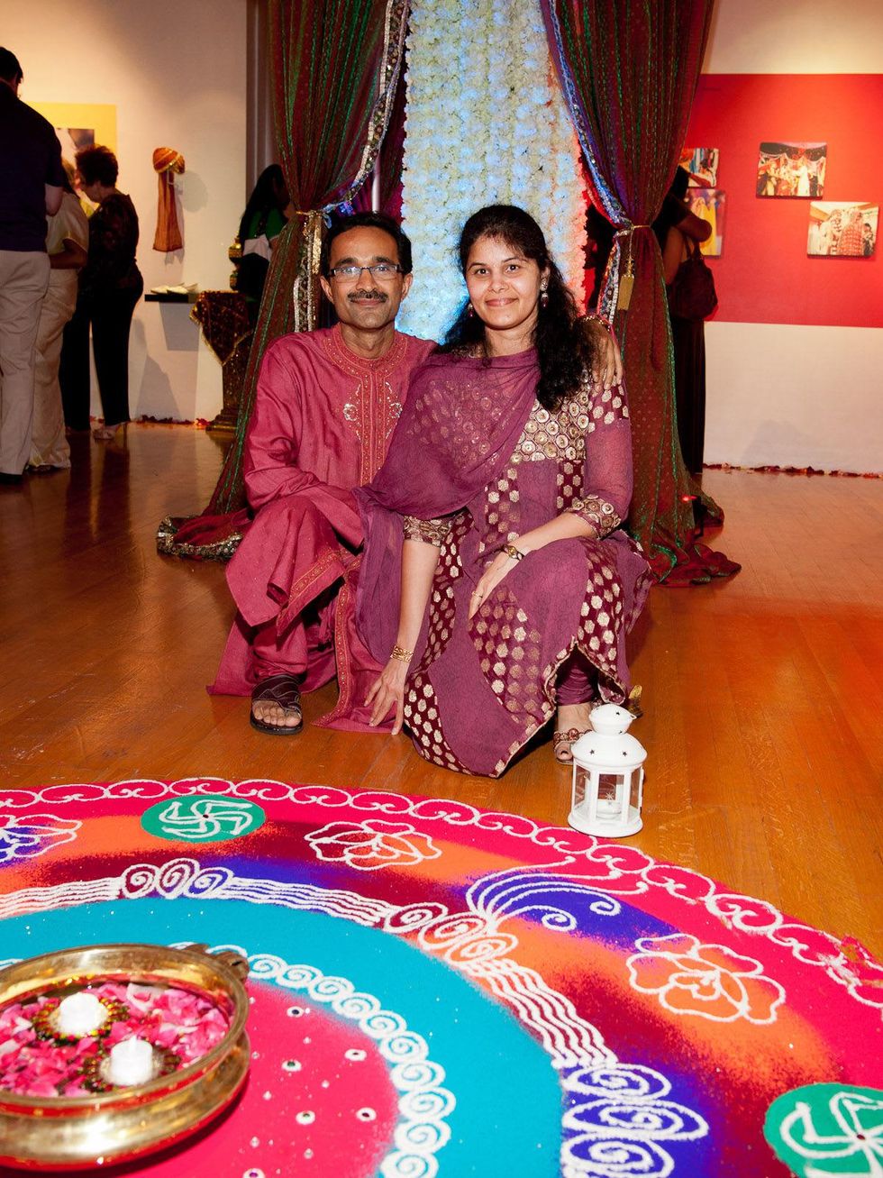 Indian Weddings exhibition Houston June 2013 Sangita Bhutada and Bhagwan Bhutada