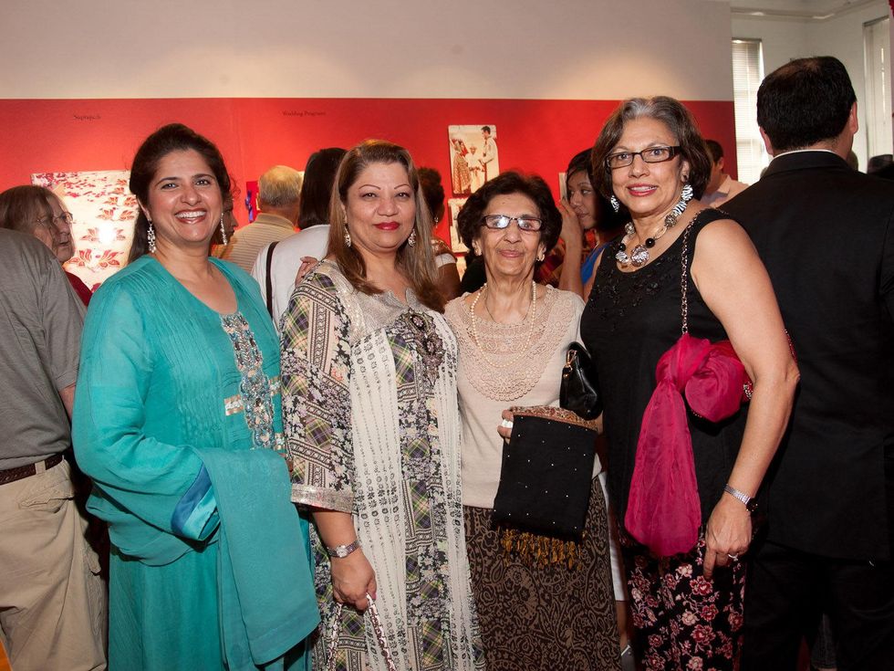Indian Weddings exhibition Houston June 2013 Shaista Bashir, Piya Johal, Roshan Jivray and HAA Board Member Fatima Mawji