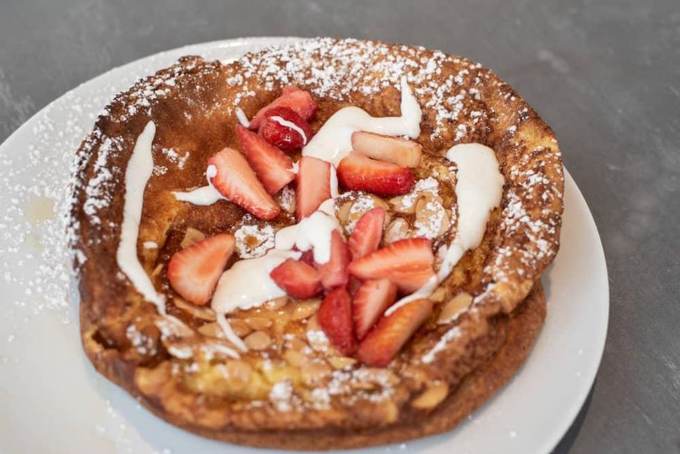 Indianola brunch Dutch baby pancake