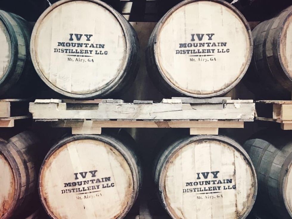 Indianola Distilling Ivy Mountain Appalachian American Whiskey Barrels