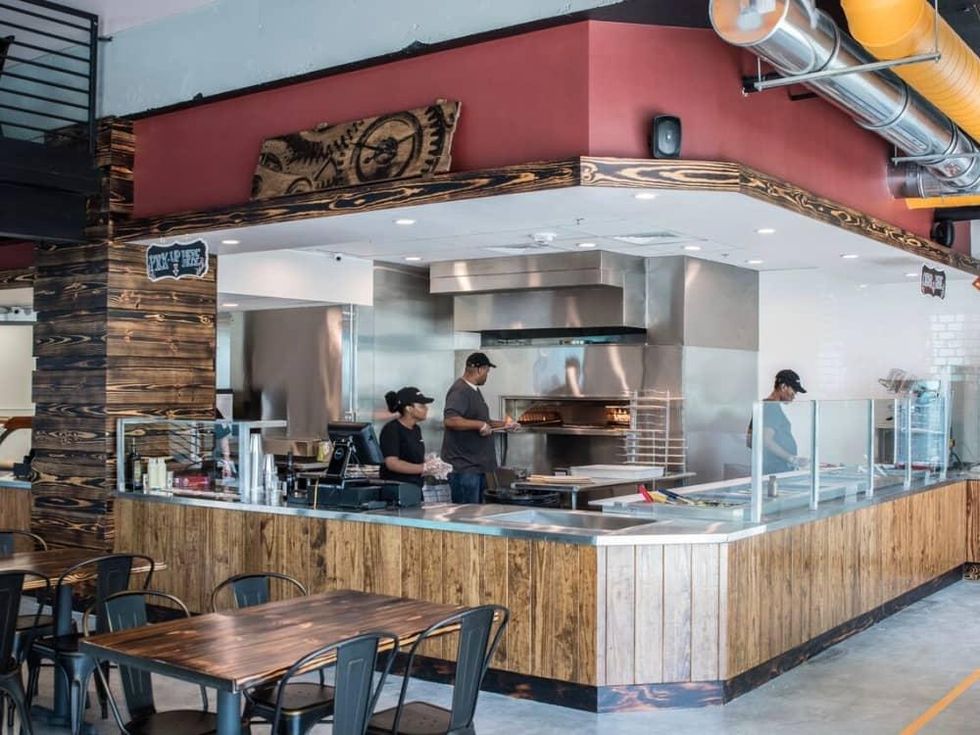 Inferno pizza interior