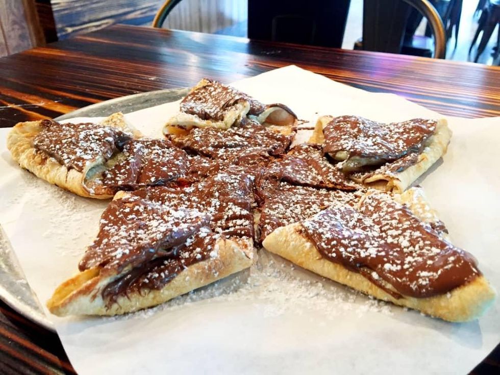 Inferno pizza nutella