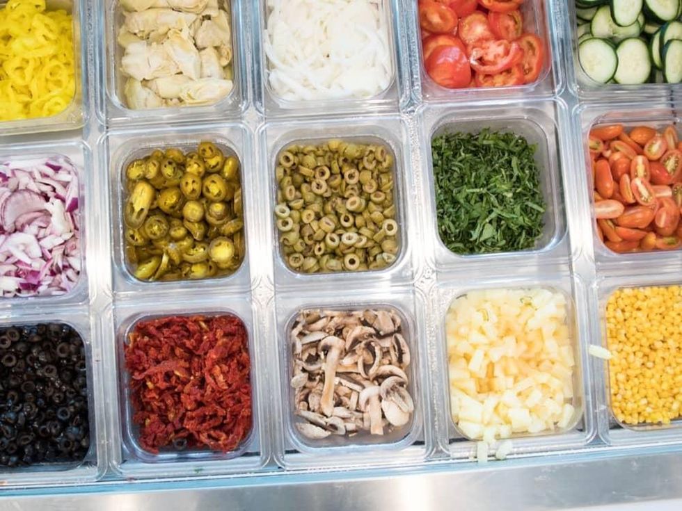 Inferno pizza toppings