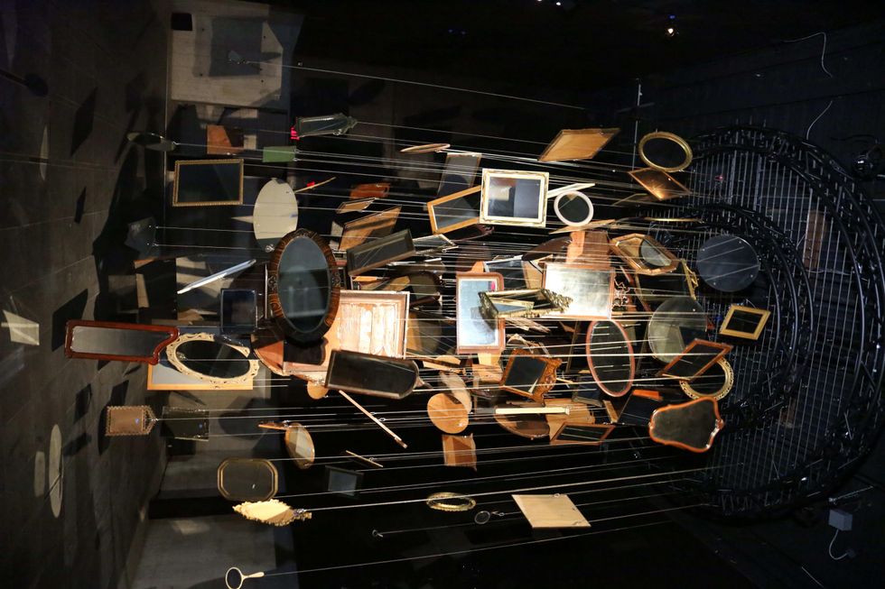 Infinite Machine Byzantine Fresco Chapel art