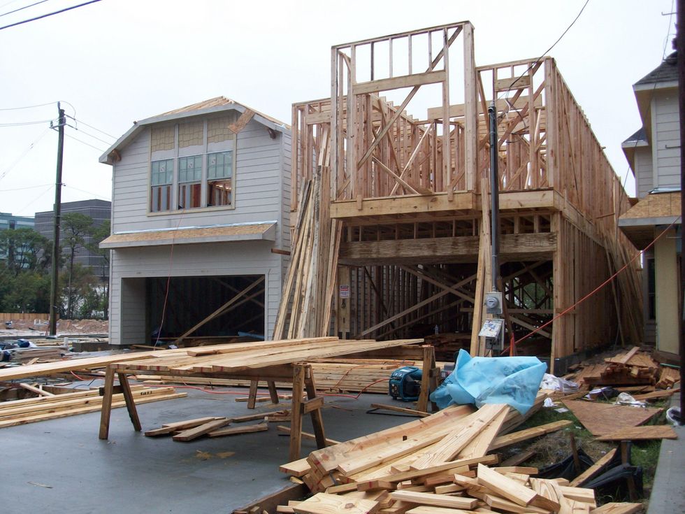 inner loop home construction shots Nov 2013