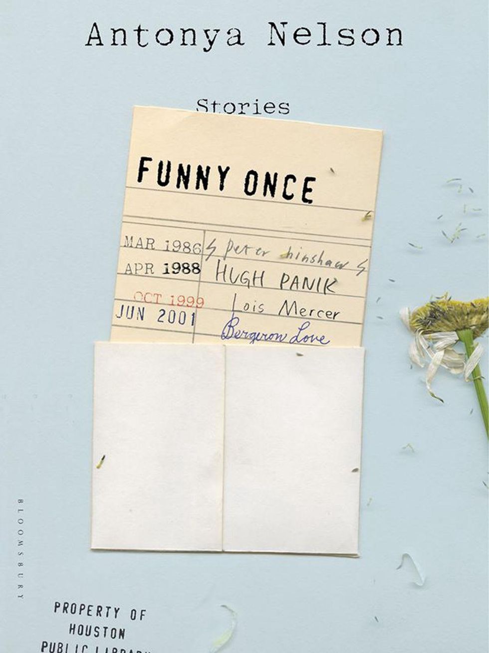 InPrint Brown Series 2014-2015 lineup August 2014 Funny Once by Antonya Nelson