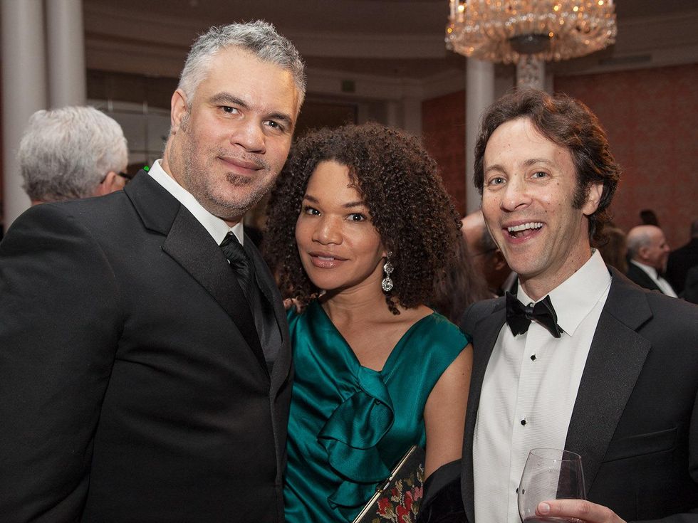 Inprint Poets & Writers Ball, February 2013, Mat Johnson, Meera Bowman, David Eagleman