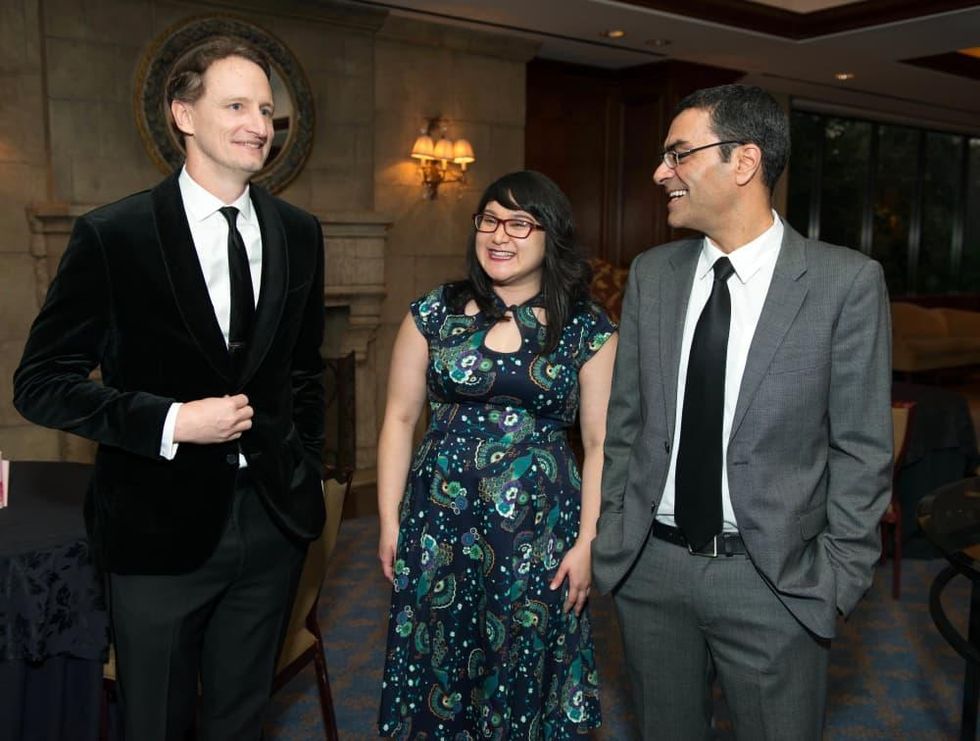 Inprint Poets & Writers Gala 2017:J. Bradford Hipps, Janine Joseph, Hayan Charara