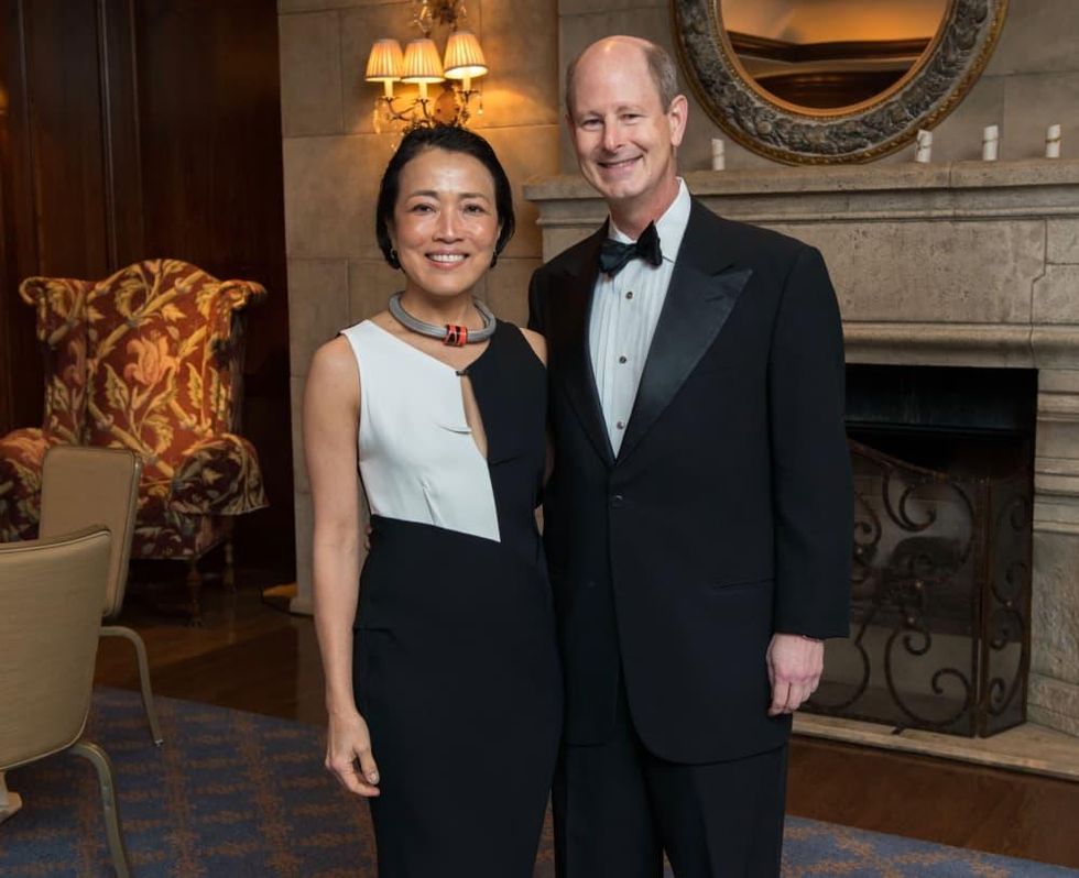 Inprint Poets & Writers Gala 2018:Inprint Ball Chairs Chinhui Juhn and Eddie Allen