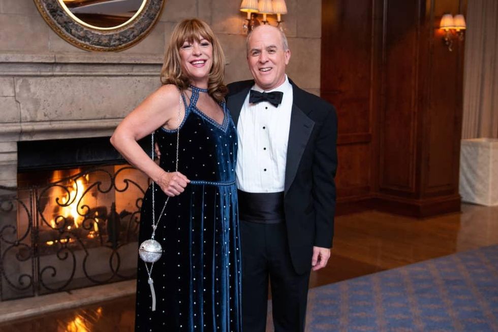 Inprint Poets & Writers Gala 2019:Franci Neely, Inprint Executive Director Rich Levy