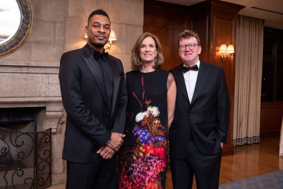 Inprint Poets & Writers Gala 2020: Terrance Hayes, Inprint Ball Chairs Anne Whitlock and Michael Skelly