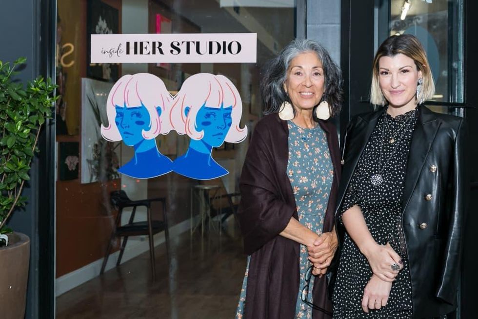 Inside Her Studio Houston Rice Village Vivian Pastor Megan Pastor