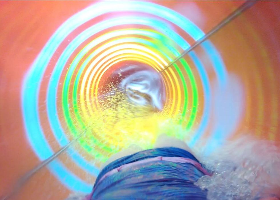 Inside Screaming Serpents Schlitterbahn Galveston