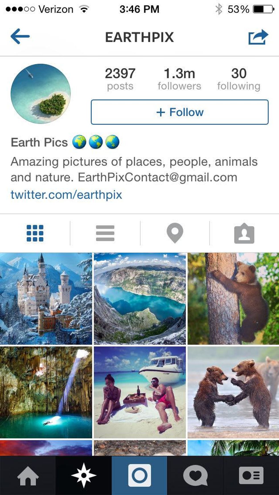 Instagram earthpix