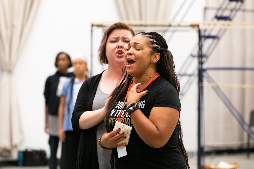 Intelligence rehearsal.