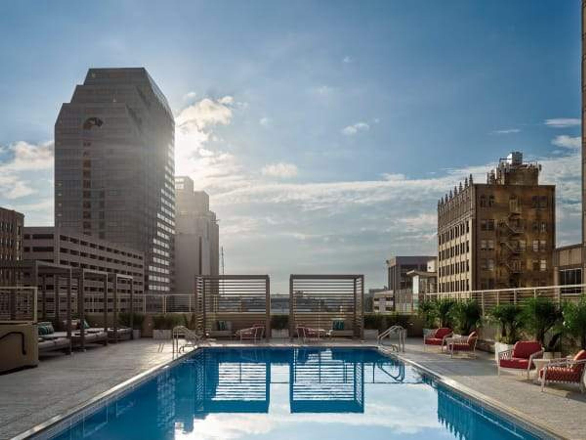 InterContinental San Antonio Riverwalk Hotel rooftop pool