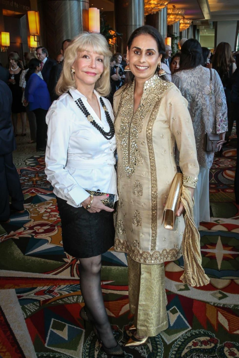 Interfaith Gala Susan Boggio Tehmina Masud