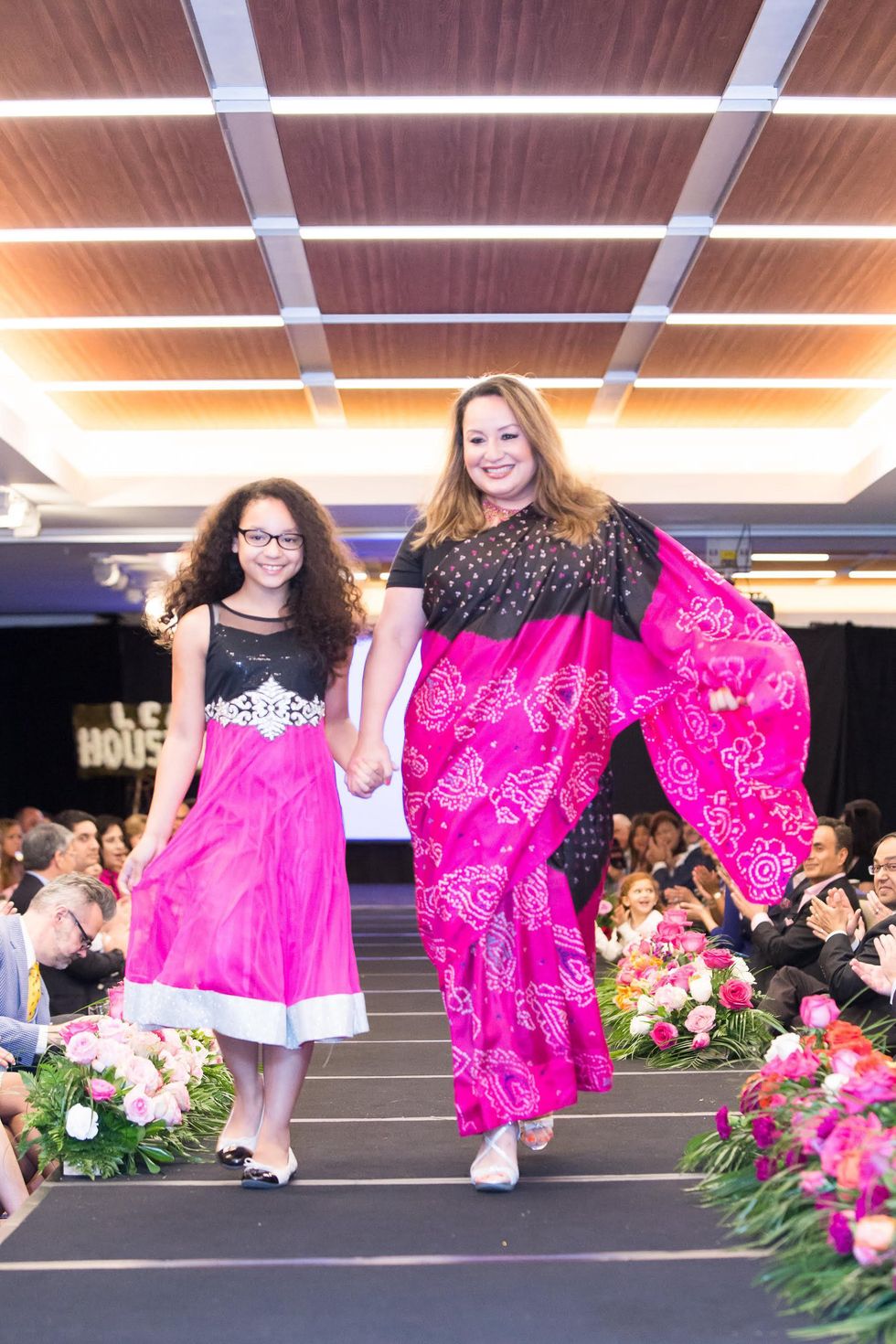 International Mother's Day Soiree May 2015 Honoree Ann Marie Carrizales with daughter