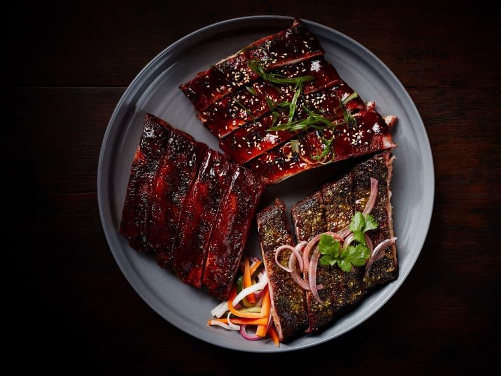 International Smoke combo rib rack