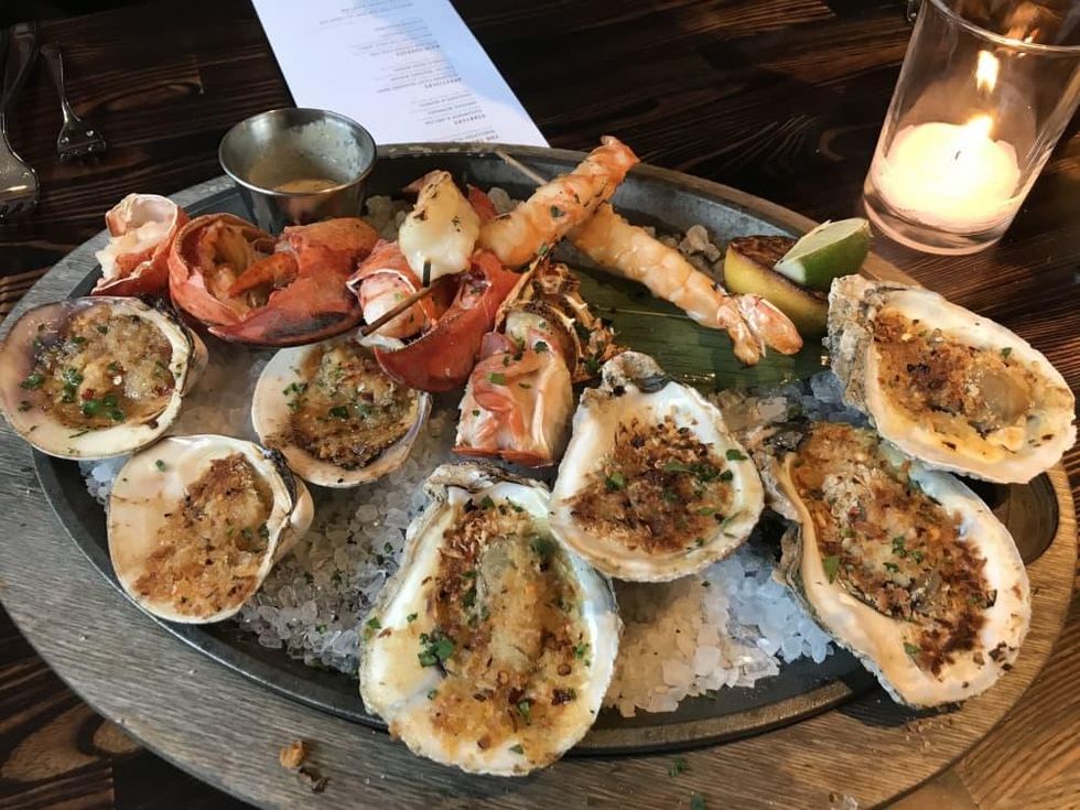 International Smoke seafood platter