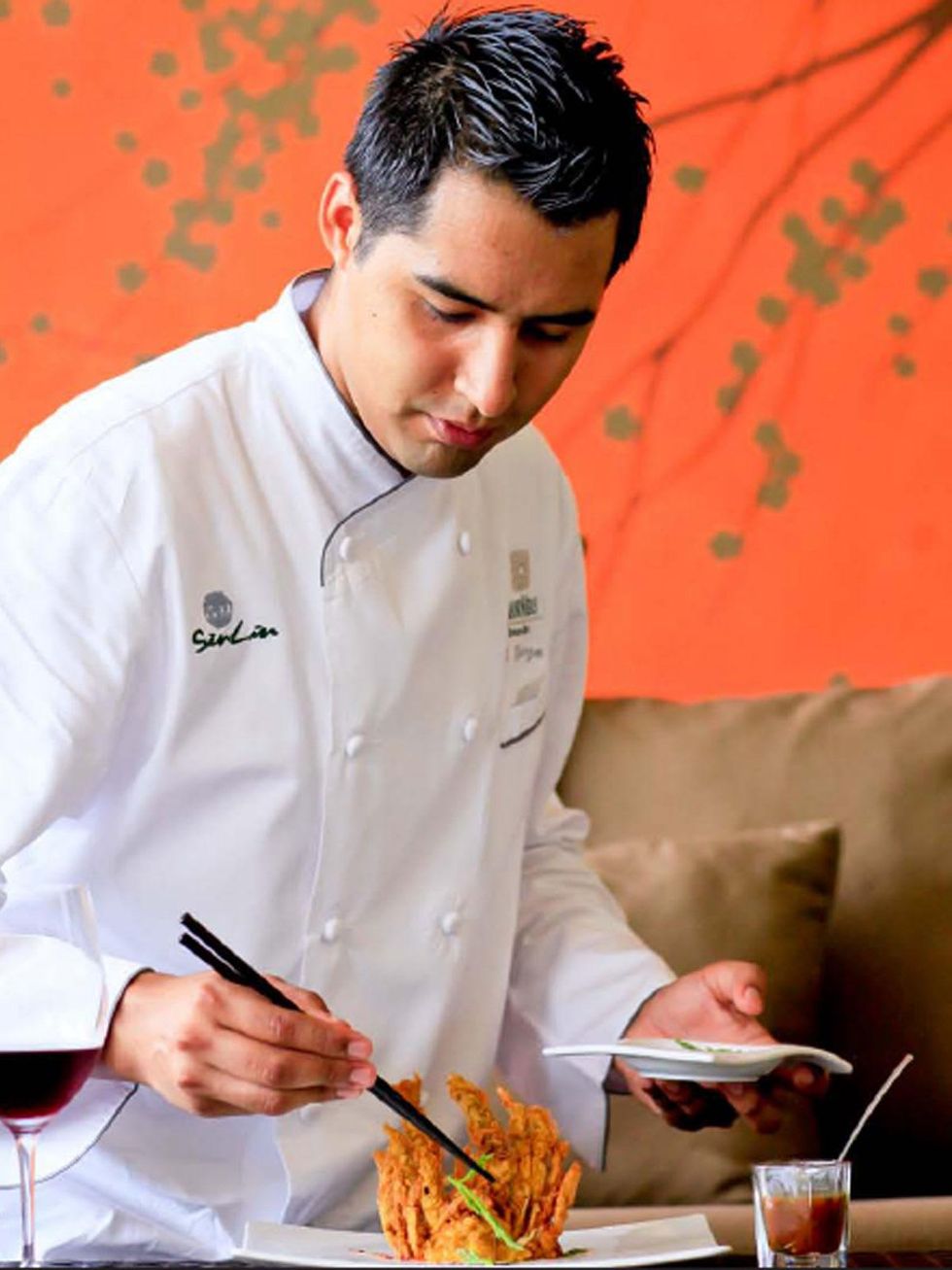 Isaac Esparza chef from Mexico Sugar Land Wine & Food Affair April 2014