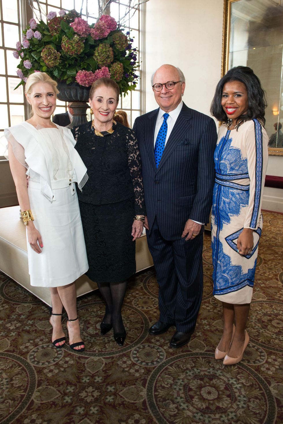 Isabel David, from left, Martha Turner, Glen Bauguss and Claire Cormier Thielke at the Legacy Luncheon September 2014