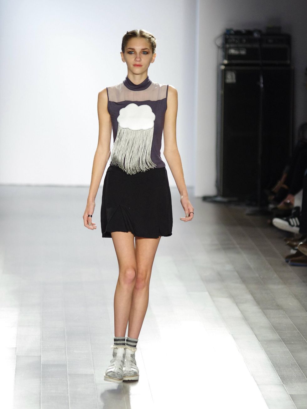 Isabella Rose Taylor spring 2015 collection cloud dress
