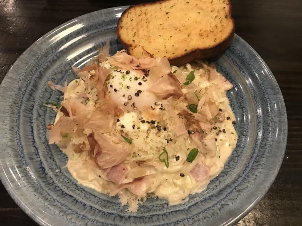 Ishin Udon carbonara