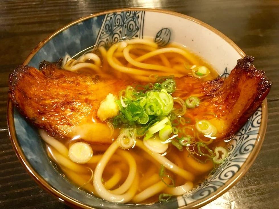 Ishin udon pork belly
