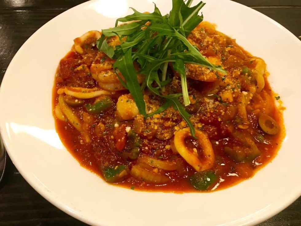 Ishin Udon puttanesca