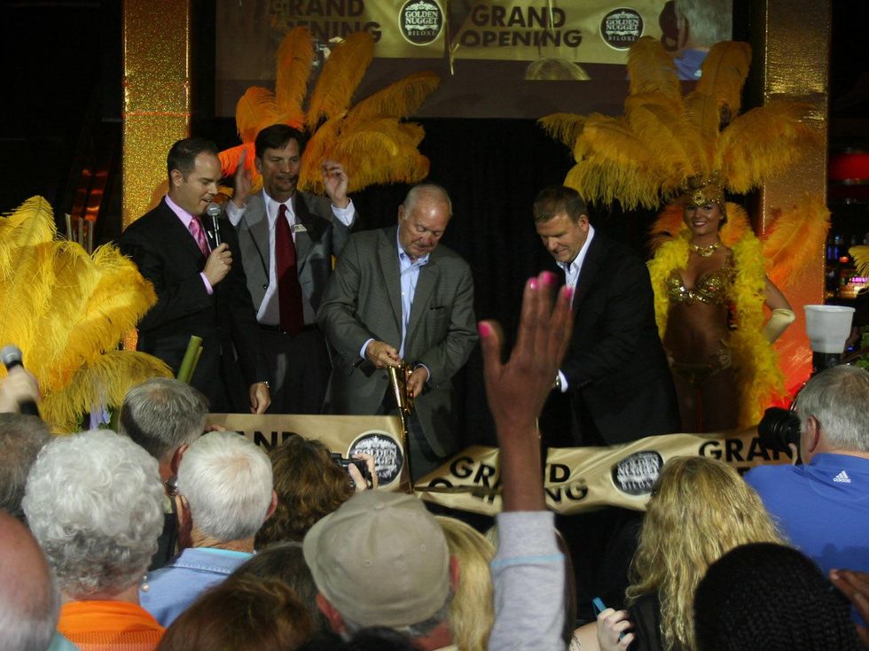 Isle Casino Hotel Biloxi Tilman Fertitta Brad Rhines, VP Marketing GNBX_ Jim Hoskins, General Manager GNBX_ AJ Ho