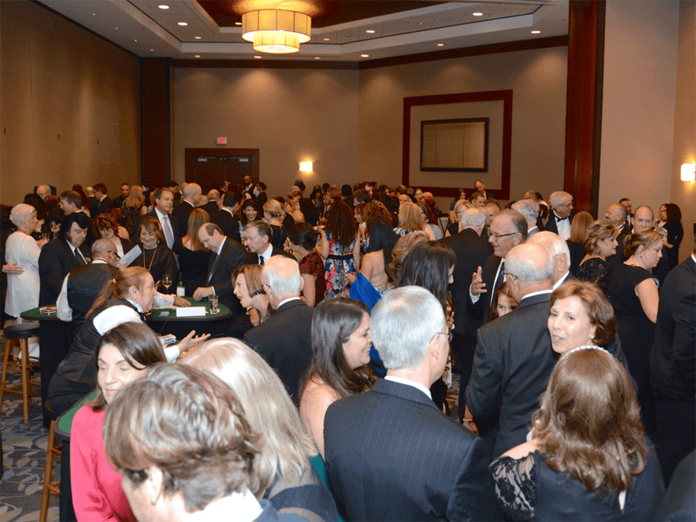 Italian Culture and Community Center Gala 2015 Guests enjoying the Gala's Casino Night