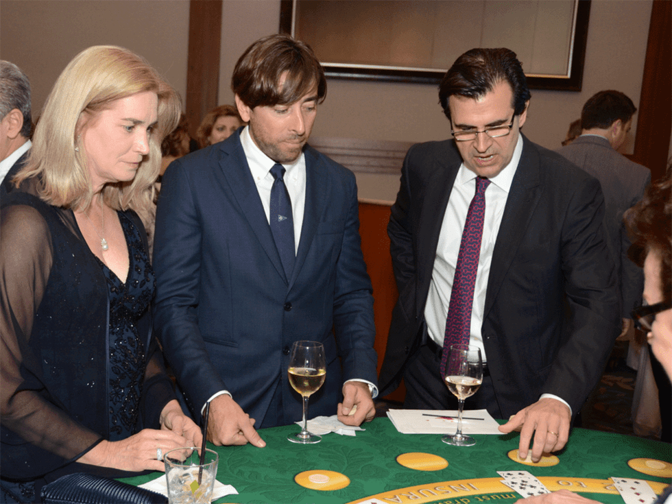 Italian Culture and Community Center Gala 2015 Julie Mastroianni, Marco Ciprian and John Mastroianni