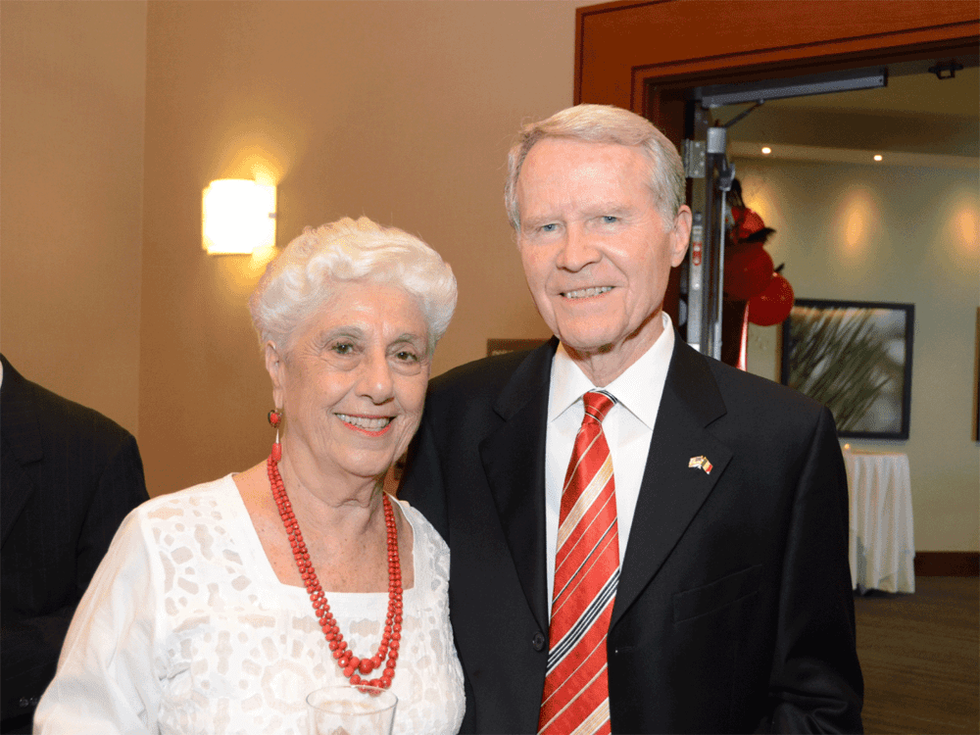 Italian Culture and Community Center Gala 2015 Mitti and Dough Meyers