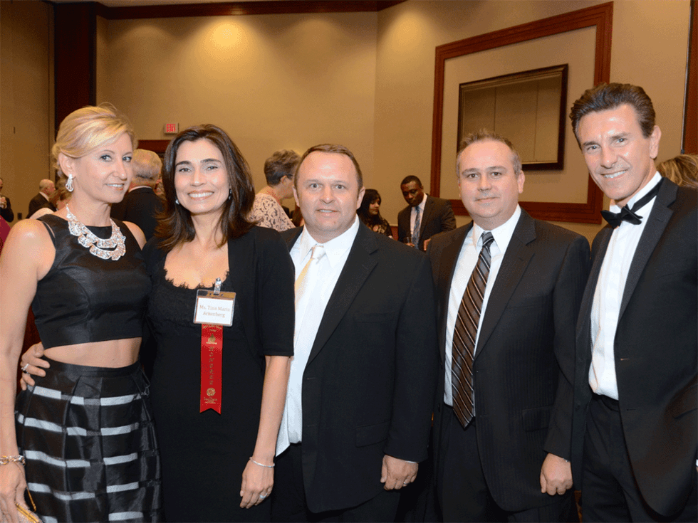 Italian Culture and Community Center Gala 2015 Patrizia Papi, Tina Arkenberg, Greg Ramsey, Chris Minaugh, Paolo Papi