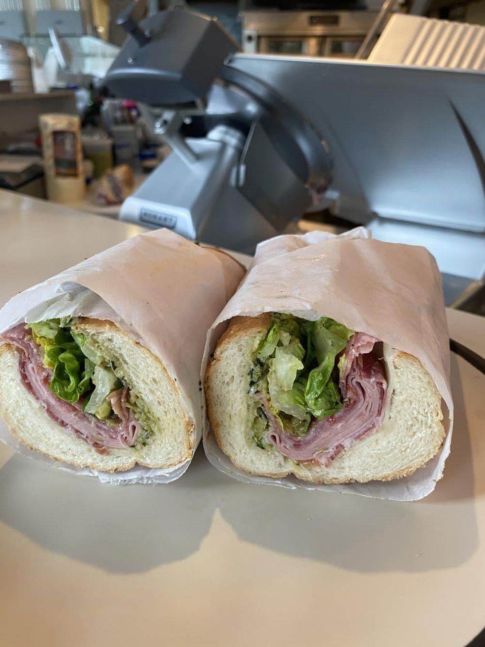 Italian muffuletta sandwich Ben McPherson