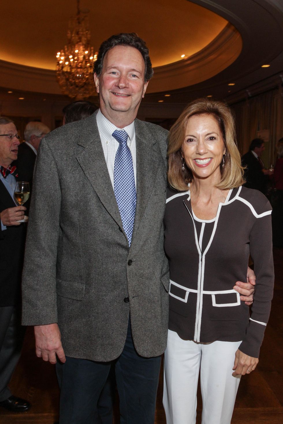 Ivan and Ruthanne Mefford at the Center for Houston's Future dinner November 2014