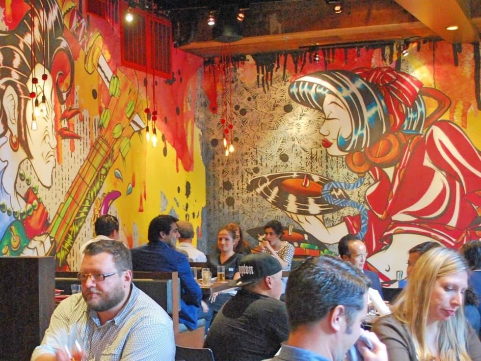 Izakaya midtown mural room