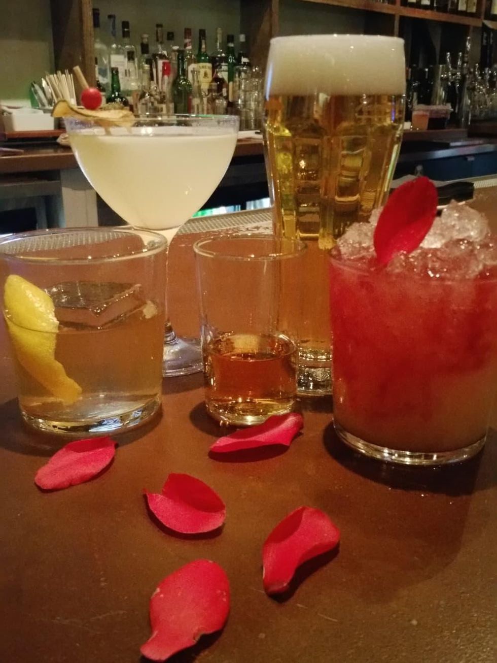 Izakaya Midtown Valentine's drinks