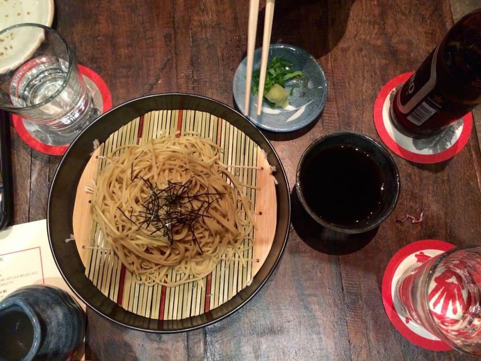 Izakaya soba noodles