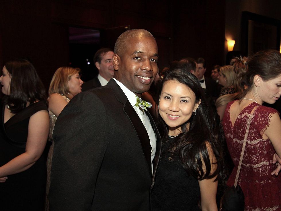 J.C. and August Al-Uqdah at West University Park Lovers Ball February 2014