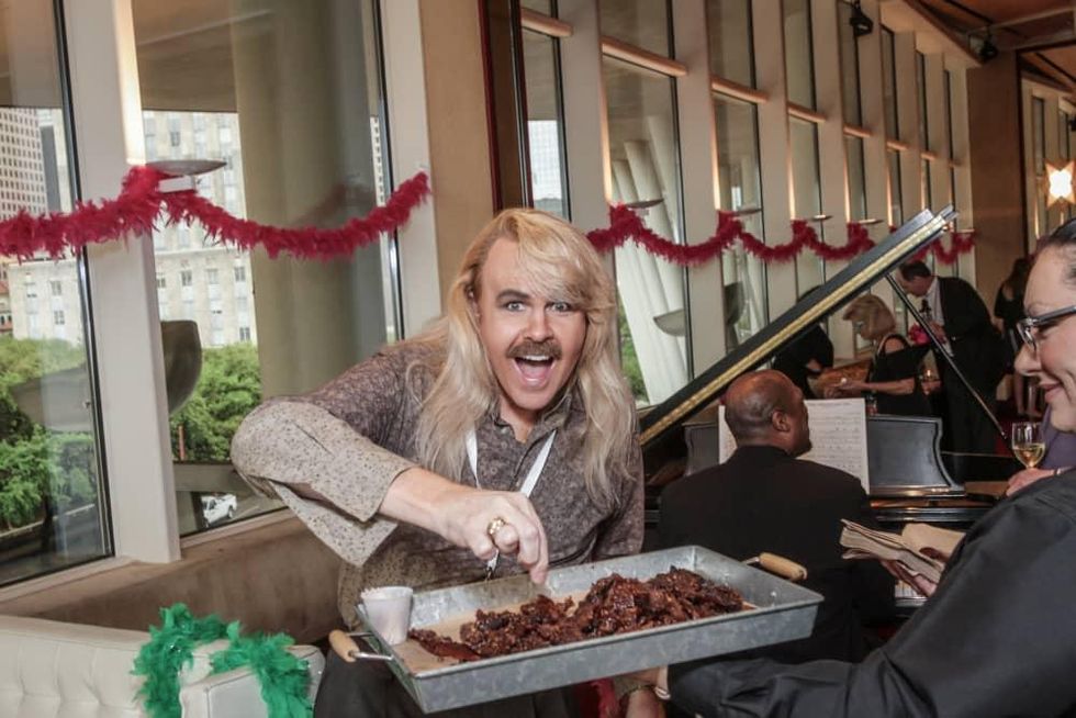 J.J. Smith at Sweet Potato Queens Party