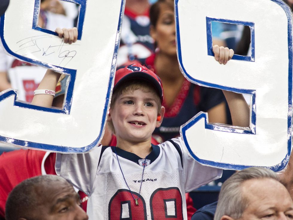 J.J. Watt 99 sign