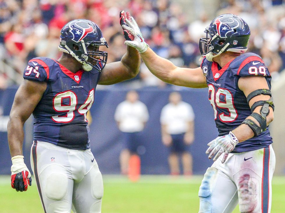 J.J. Watt Antonio Smith Texans