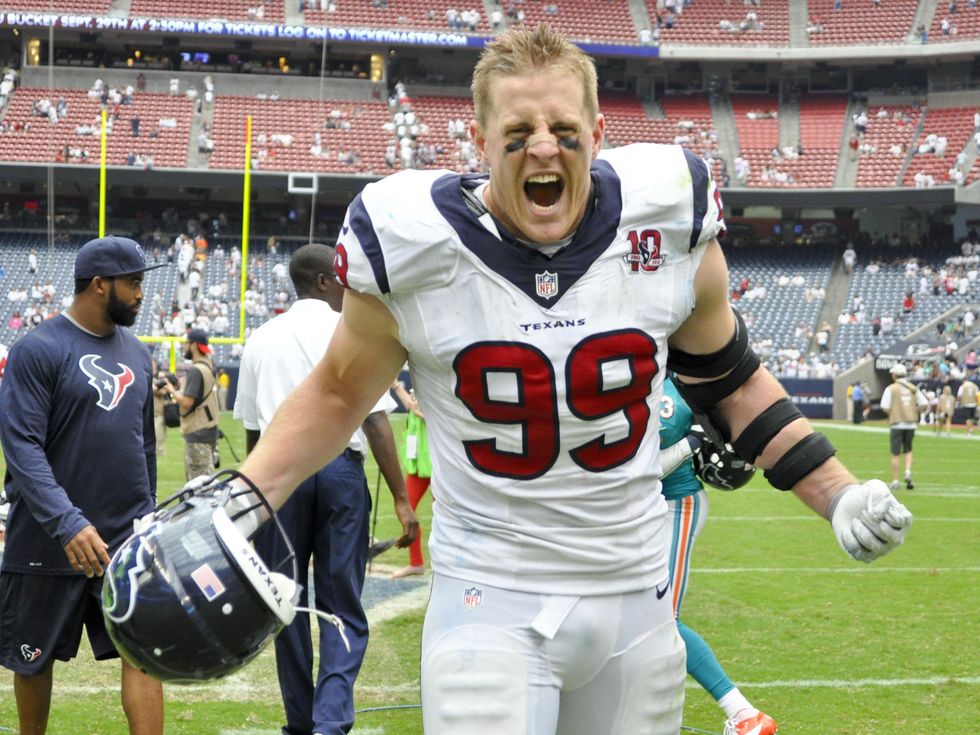 National Treasures Pro Bowl Colossal Jersey Texans J.J. Watt 19/25