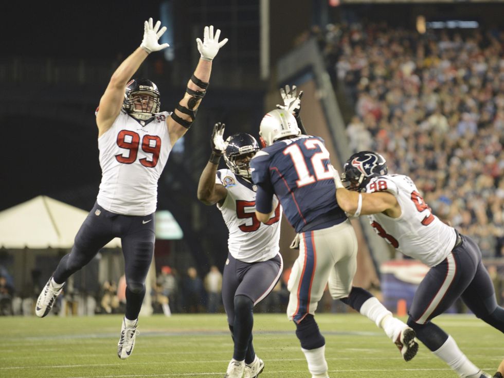 J.J. Watt Patriots reach