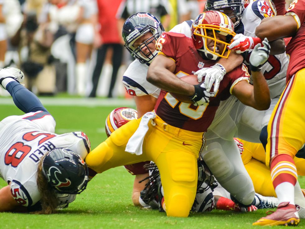 J.J. Watt Texans Skins tackle