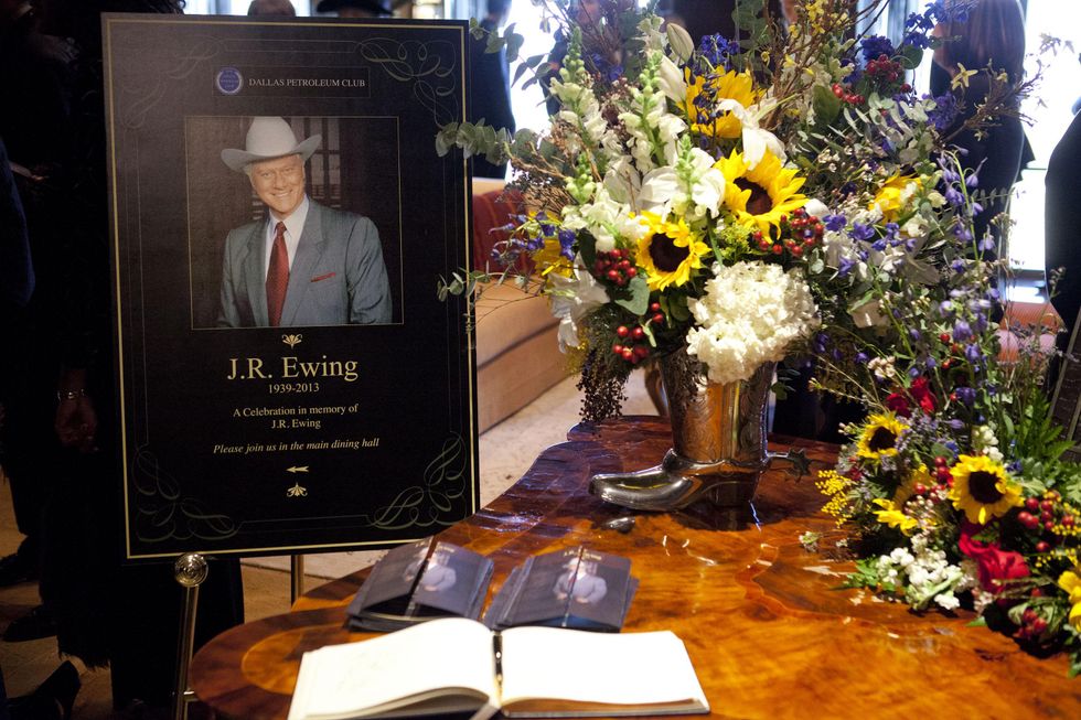J.R. Ewing memorial