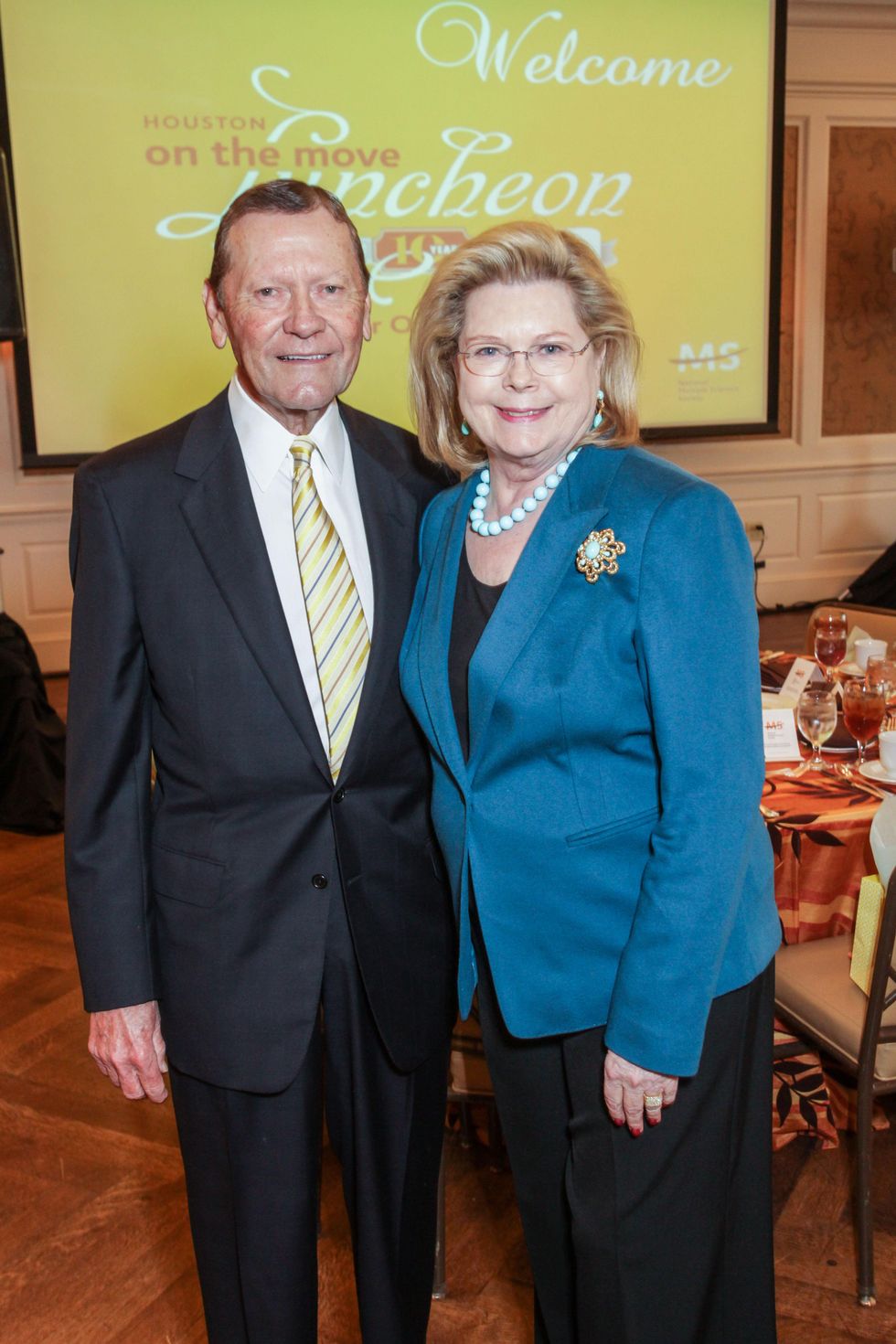 Jack and Judi Johnson at the MS Society luncheon March 2015